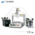 epoxy resin adhesive glue dynamic mixing dispensing machine with heating and cleaning function